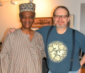 Sudanese singer/songwriter/arranger Yousif Elmosley and Euphonic's Bill Niemi
