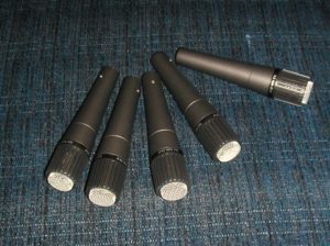These inexpensive dynamic mics are as good as Shure SM57s at one third the price.